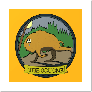 Squonk Posters and Art